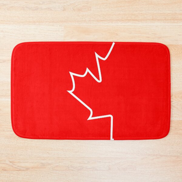 Item preview, White Half Canadian Maple Leaf  designed and sold by Corbitron.