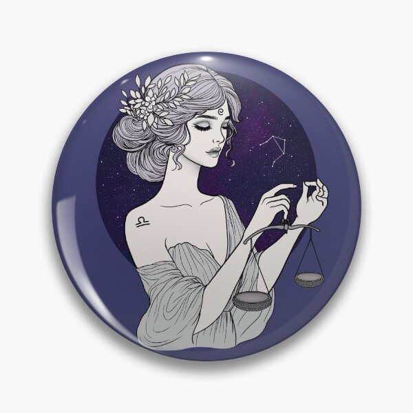 Item preview, Liora the Libra - Midnight Mauve designed and sold by MaryAura.