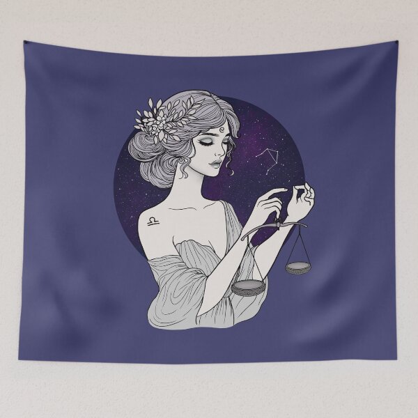 Item preview, Liora the Libra - Midnight Mauve designed and sold by MaryAura.
