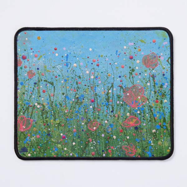 Item preview, Wildflower Dreams - abstract floral art designed and sold by NavySloth-Art.