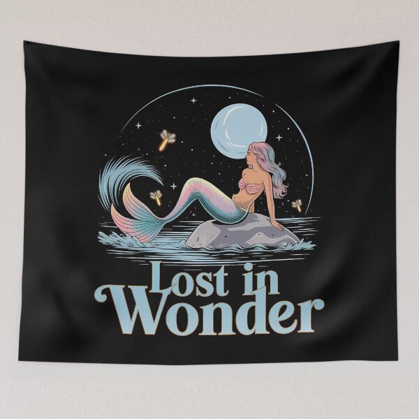 Item preview, Moonlit Mermaid's Dreamy Escape designed and sold by Philippa Shop.