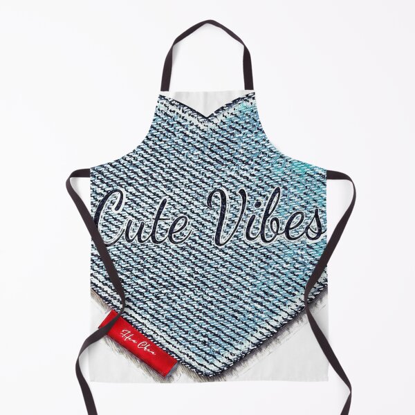 Item preview, Cute Vibes Denim Heart designed and sold by Hen-C-Art.