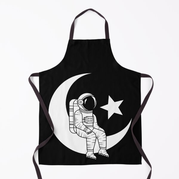 Artikelvorschau, Astronaut auf Halbmond ruhend entworfen und verkauft von Philippa Shop.
