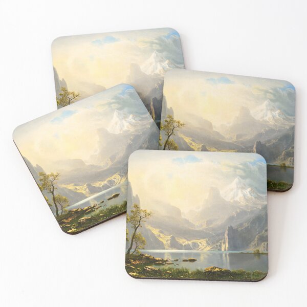Item preview, Albert Bierstadt In The Sierras Art Board Print designed and sold by irynaartbyim.