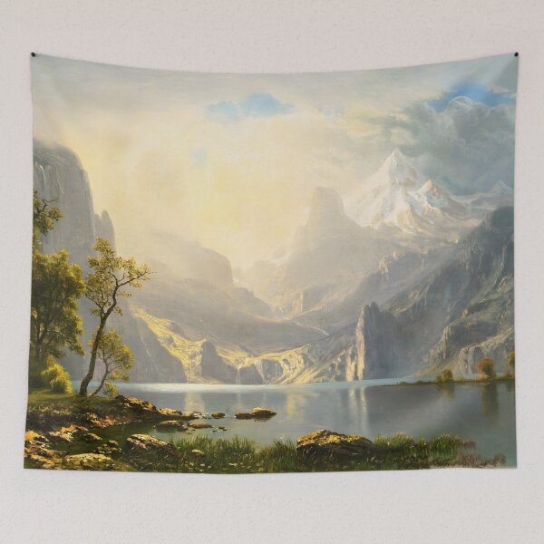 Item preview, Albert Bierstadt In The Sierras Art Board Print designed and sold by irynaartbyim.