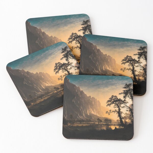 Item preview, Albert Bierstadt Sunrise, Yosemite Valley designed and sold by irynaartbyim.