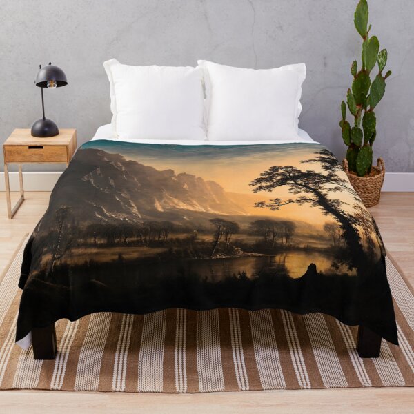 Item preview, Albert Bierstadt Sunrise, Yosemite Valley designed and sold by irynaartbyim.