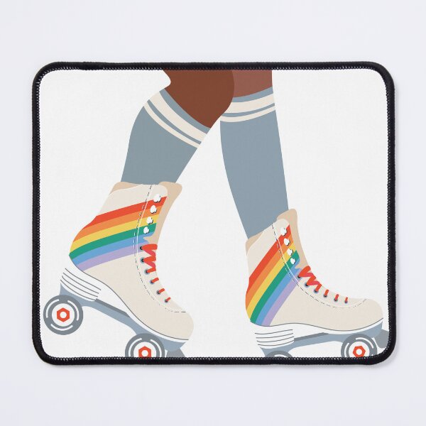 Item preview, Retro Rainbow Roller Skates designed and sold by Denny-Danny.