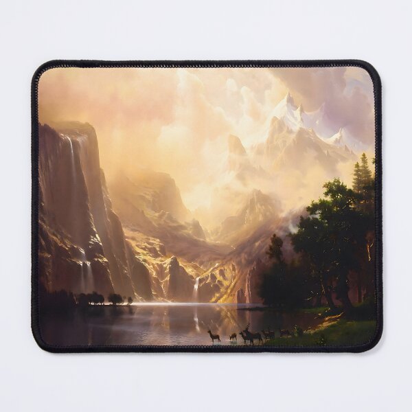 Item preview, Among The Sierra Nevada Mountains, Albert Bierstadt 1869 designed and sold by irynaartbyim.
