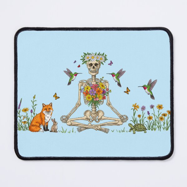 Item preview,  Yoga Skeleton Meditate   designed and sold by TeeARTHY.