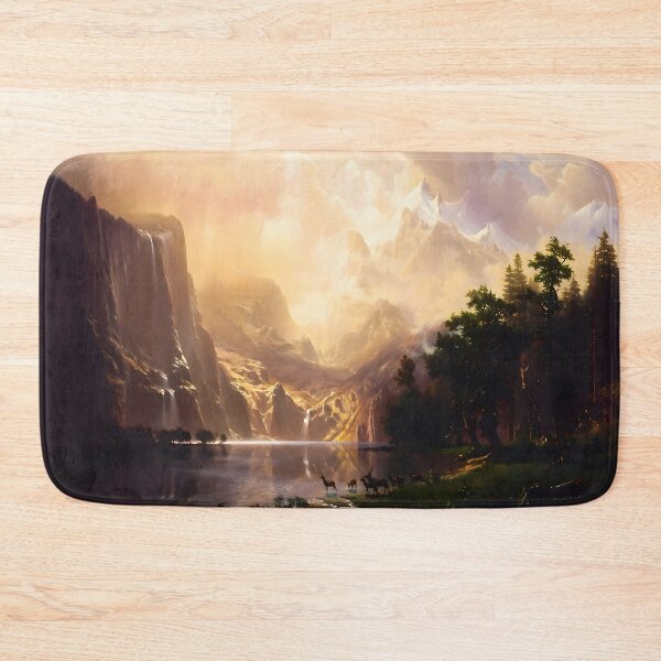 Item preview, Among The Sierra Nevada Mountains, Albert Bierstadt 1869 designed and sold by irynaartbyim.