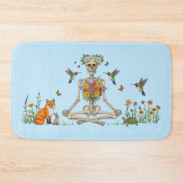 Item preview,  Yoga Skeleton Meditate   designed and sold by TeeARTHY.