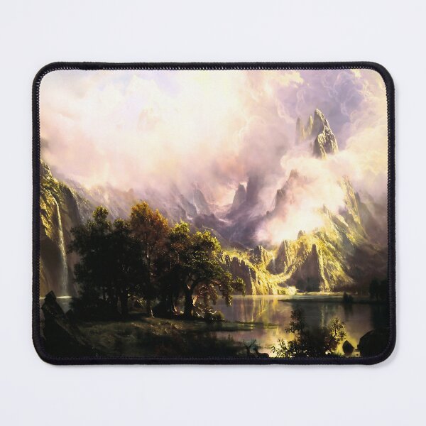 Item preview, Bierstadt Albert Rock Mountains designed and sold by irynaartbyim.
