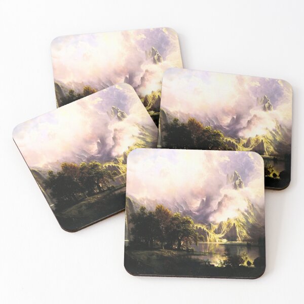 Item preview, Bierstadt Albert Rock Mountains designed and sold by irynaartbyim.