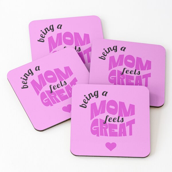Item preview, Being a MOM feels GREAT, Unique designed and sold by villacreativa.