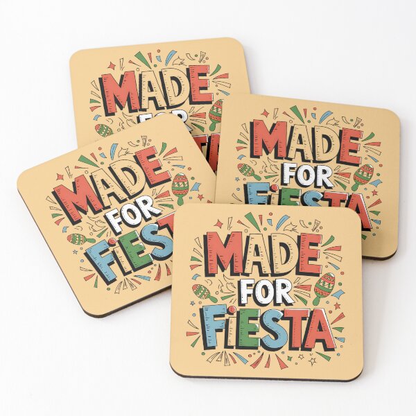 Item preview, Colorful Fiesta Design – Party and Fun Theme designed and sold by TeeGrit.