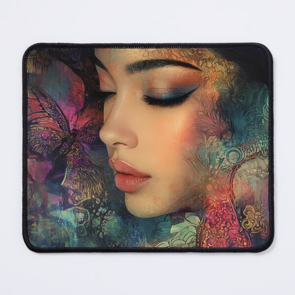 Item preview, Dreamlike Serenity and the Butterfly's Embrace designed and sold by daila70.