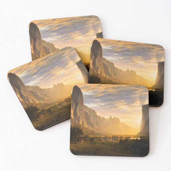 Item preview, Looking Down Yosemite Valley, California, Albert Bierstadt 1865 Photographic Print designed and sold by irynaartbyim.
