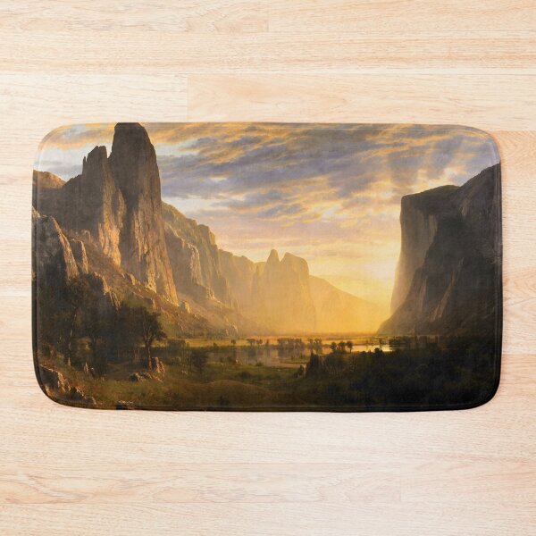 Item preview, Looking Down Yosemite Valley, California, Albert Bierstadt 1865 Photographic Print designed and sold by irynaartbyim.