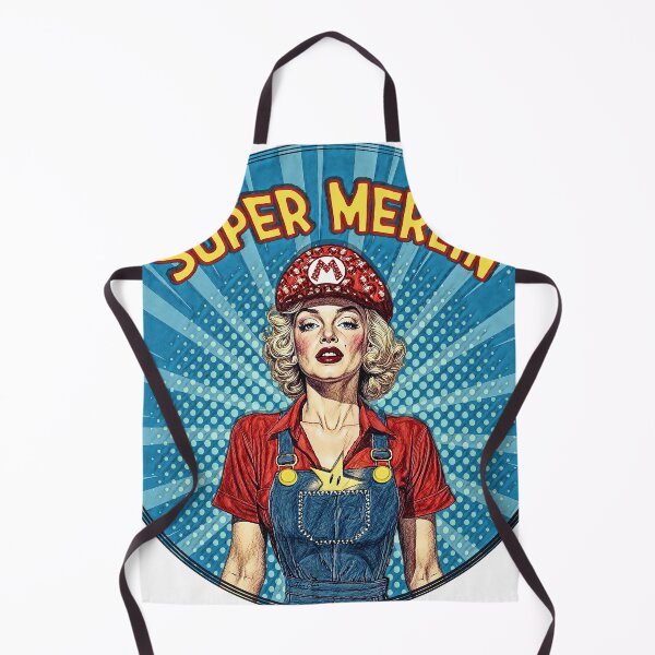 Item preview, Super Merlin: Retro Gaming Glamour designed and sold by Hen-C-Art.