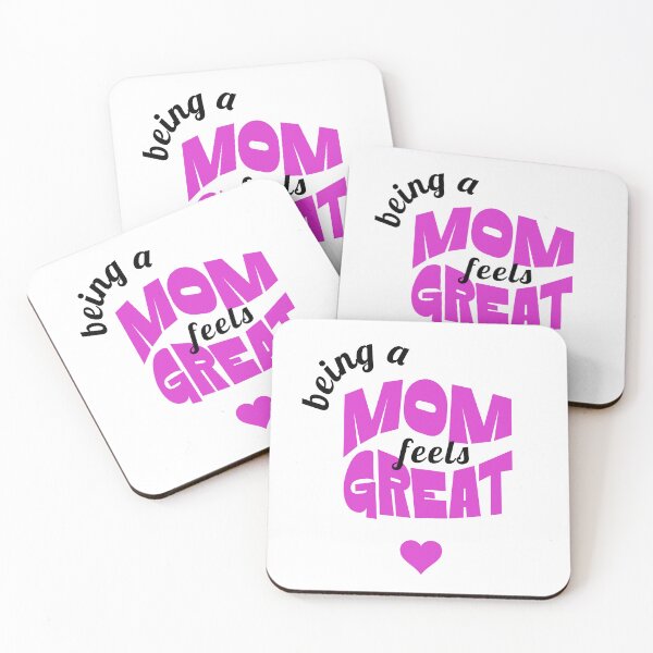 Item preview, Being a MOM feels GREAT, Unique designed and sold by villacreativa.