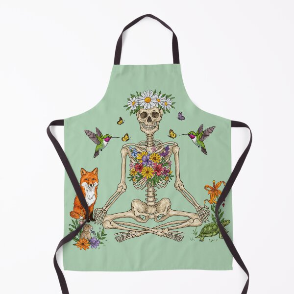Item preview, Yoga Skeleton Meditate-Skeleton meditation designed and sold by TeeARTHY.