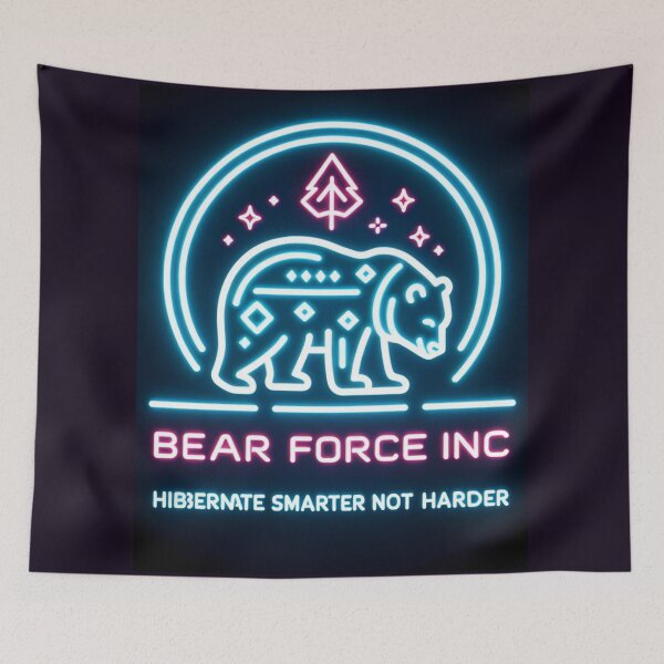 Item preview, Bear Force Inc. – Hibernate Smarter, Not Harder. designed and sold by  ViralVisionsCreating .