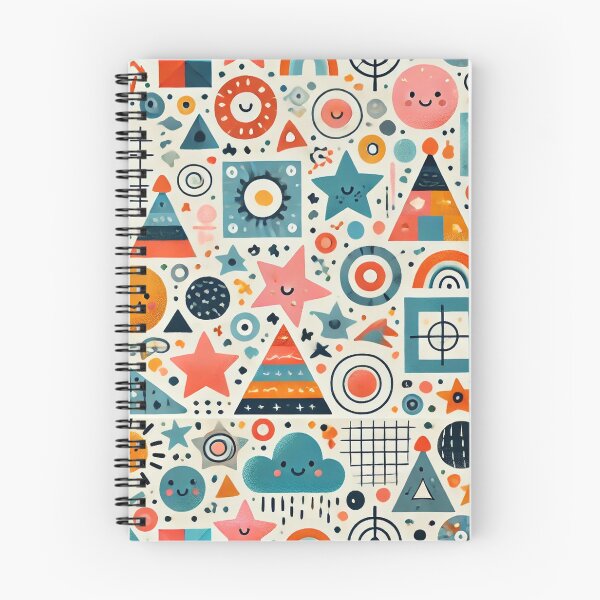Item preview, Playful Geometric Shapes Seamless Pattern for Kids' Apparel designed and sold by SexyDigitalArt.