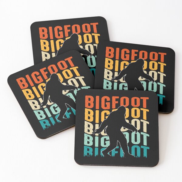 Item preview, Colorful Retro Bigfoot Silhouette GraphicCopy of Hide and Seek Champion Funny Bigfoot designed and sold by CJC Designs.