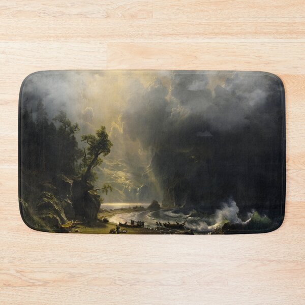 Item preview, Puget Sound on the Pacific Coast - Bierstadt Art Prints designed and sold by irynaartbyim.