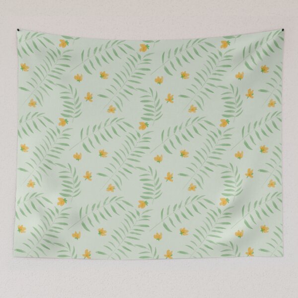 Item preview, In The Ferns with Flowers designed and sold by Rohwynn.