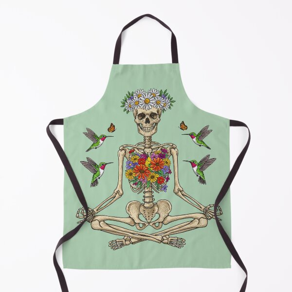 Item preview, Yoga Skeleton Meditate and Hummingbird designed and sold by TeeARTHY.