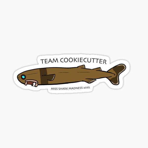 Artikel-Vorschau von Team Cookiecutter: MISS Shark Madness 2025, designt und verkauft von MISSElasmo.