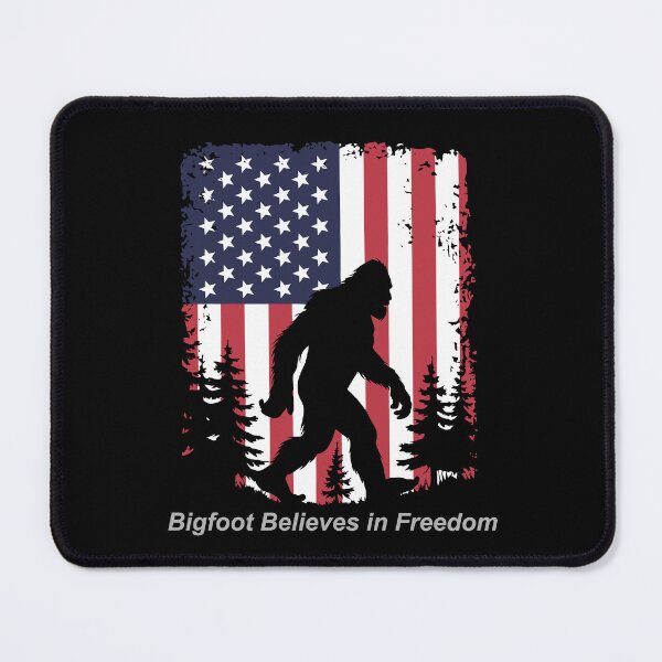 Item preview, Patriotic Bigfoot American Flag Graphic designed and sold by CJC Designs.