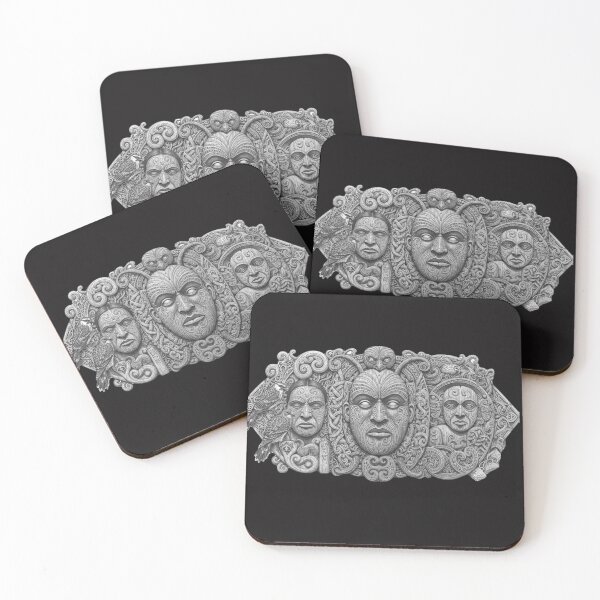 Item preview, Maori Ancestral Spirits designed and sold by Wiredart.