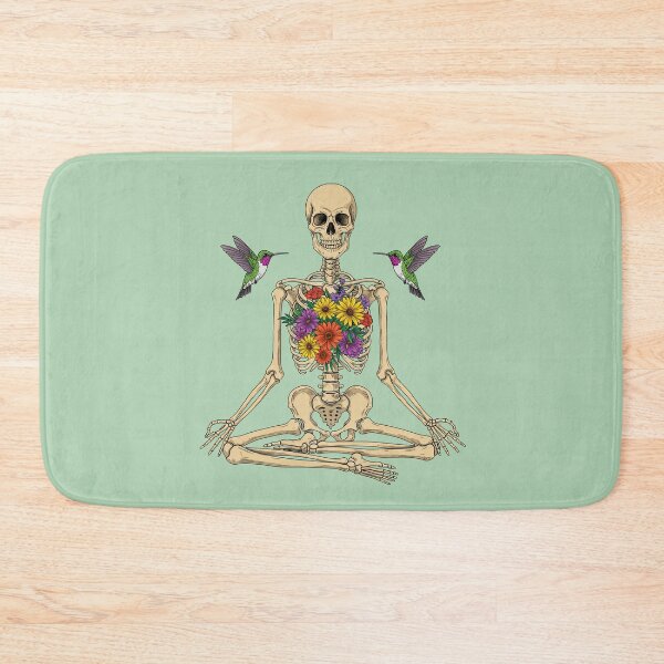 Item preview,  Yoga Skeleton Meditate-Skeleton meditation   designed and sold by TeeARTHY.