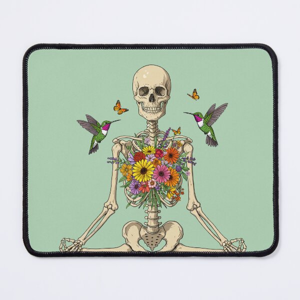 Item preview, Yoga Skeleton Meditate-Skeleton meditation designed and sold by TeeARTHY.