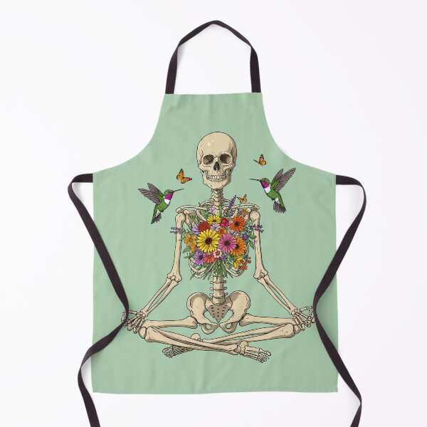 Item preview, Yoga Skeleton Meditate-Skeleton meditation designed and sold by TeeARTHY.