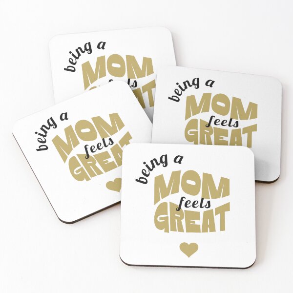 Item preview, Being a MOM feels GREAT, Unique designed and sold by villacreativa.