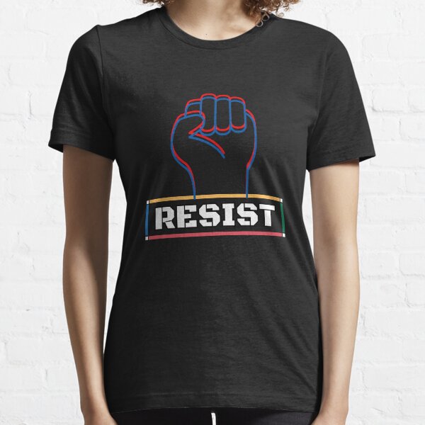 Vista previa del artículo con la obra «Resistir», diseñado y vendido por ArtDesignTp.