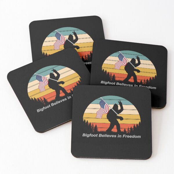 Item preview, Bigfoot Believes in Freedom Graphic designed and sold by CJC Designs.