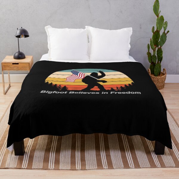 Item preview, Bigfoot Believes in Freedom Graphic designed and sold by CJC Designs.