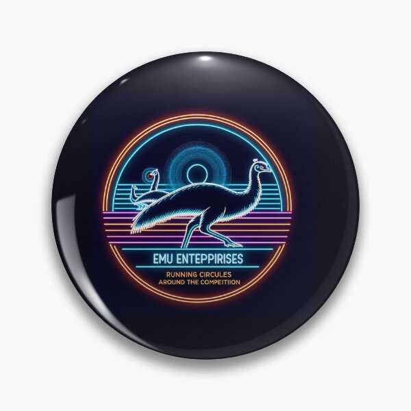 Item preview, Emu Enterprises – Running Circles Around the Competition designed and sold by  ViralVisionsCreating .