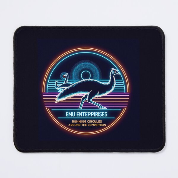 Item preview, Emu Enterprises – Running Circles Around the Competition designed and sold by ViralVisionsCreating .