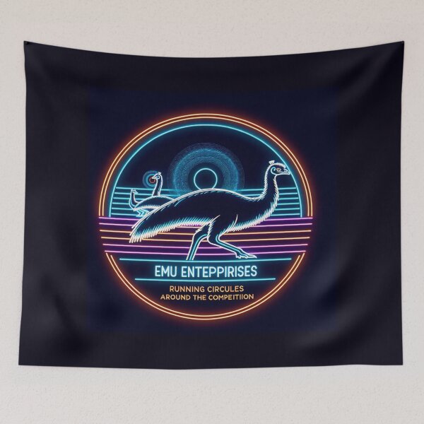 Item preview, Emu Enterprises – Running Circles Around the Competition designed and sold by  ViralVisionsCreating .