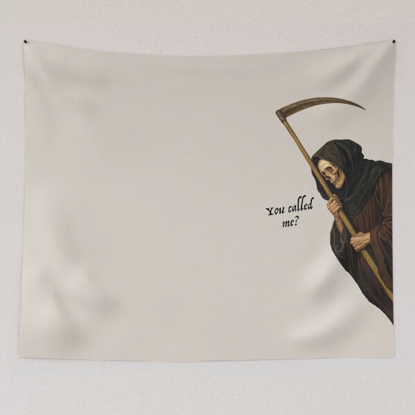 Item preview, You called me? Death is peeping. designed and sold by knappidesign.