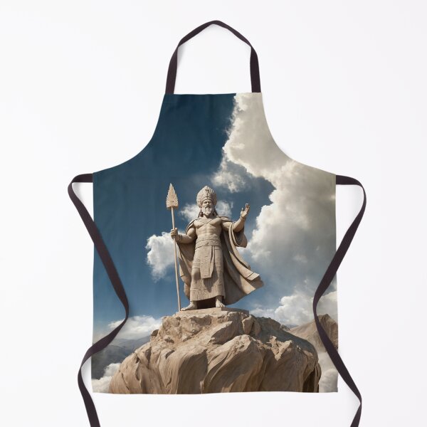 Item preview, Ancient Sumerian God Enlil Mythological Art designed and sold by PrometheusStyle.