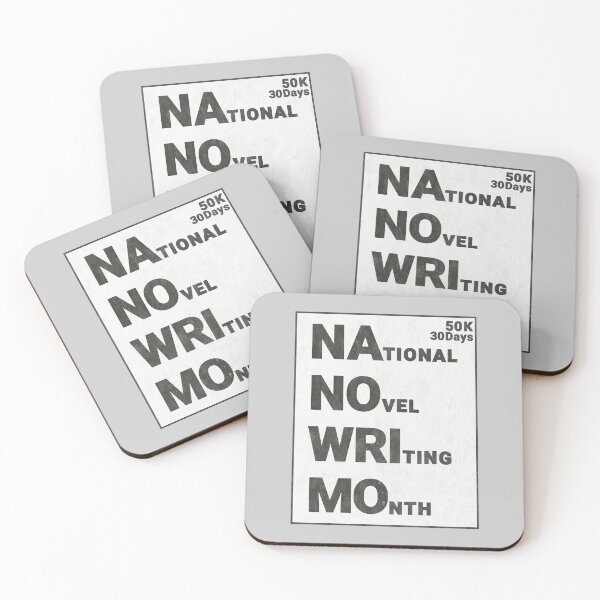 Item preview, NaNoWriMo - Writers Challenge for National Novel Writing Month designed and sold by MoePark.