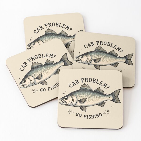 Item preview, Car Problem? Go Fishing designed and sold by FinSail.