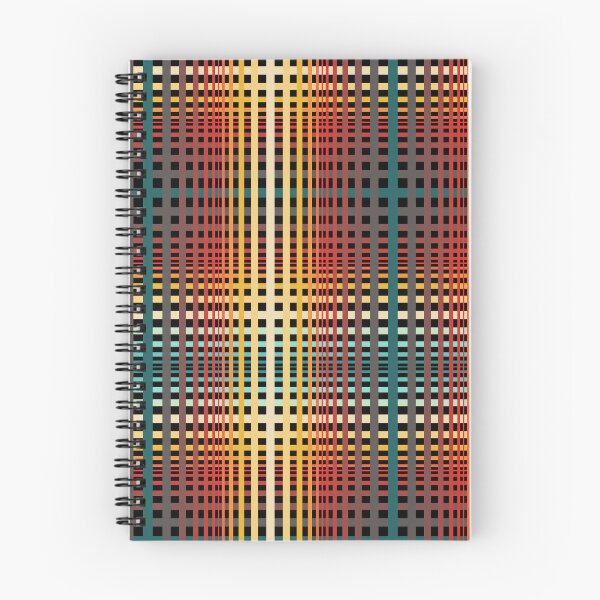 Item preview, Retro Woven Grid Pattern - Digital Abstract Design designed and sold by Mika-X-chu.
